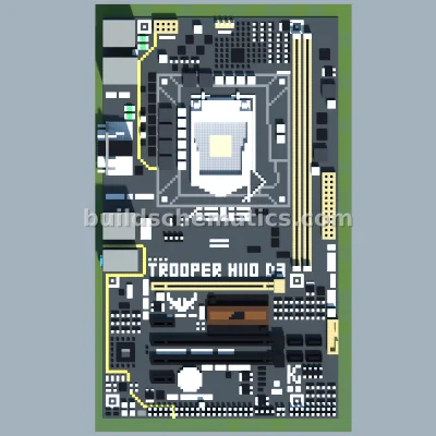 ASUS TUF Series Intel H110 Trooper — view 2