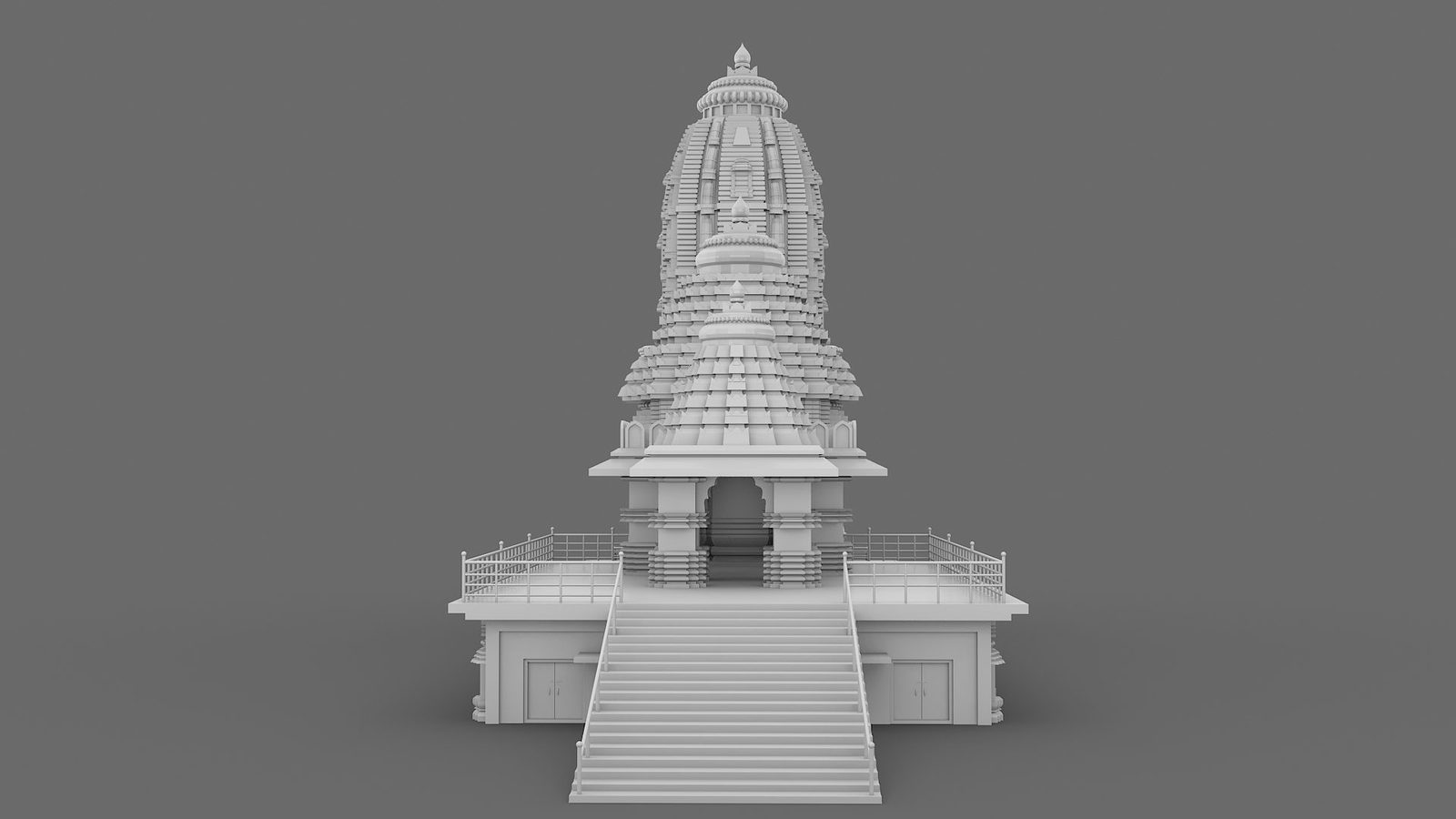 Ancient Hindu Temple Structure