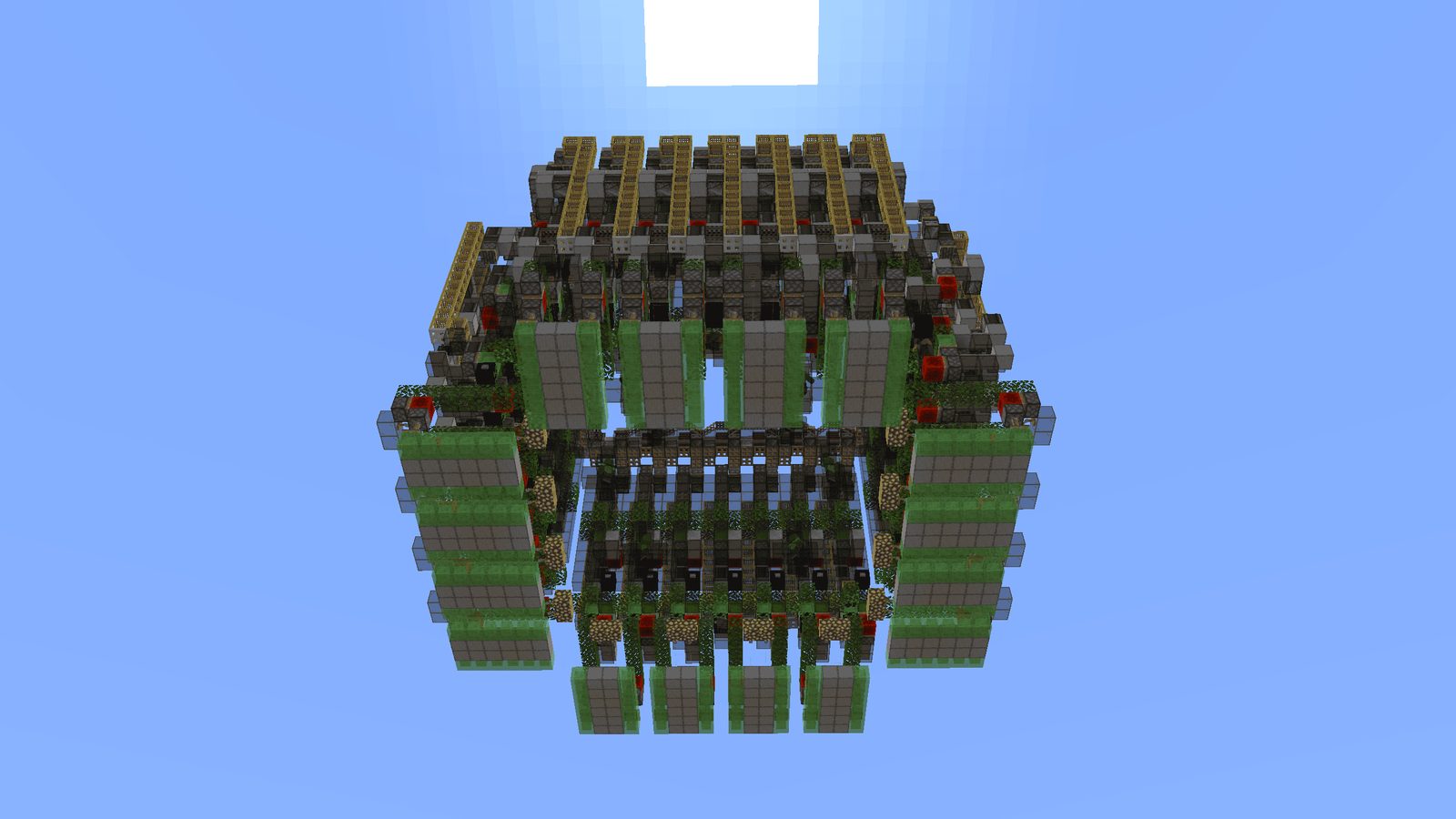 Massive Iron Farm Design