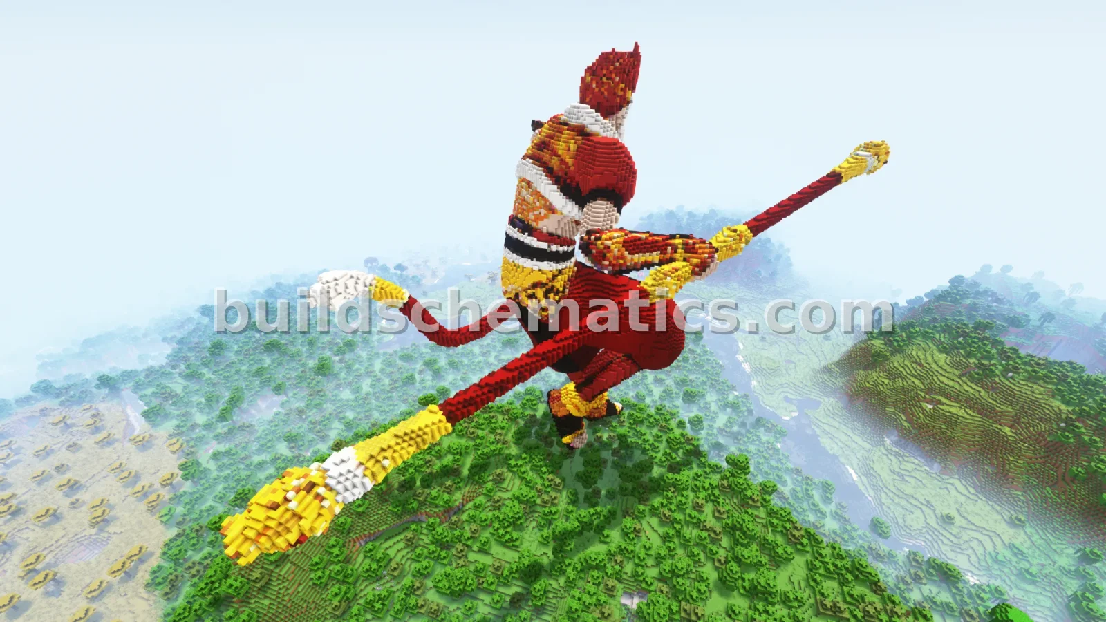 Sun Wukong Monkey King Statue — view 2