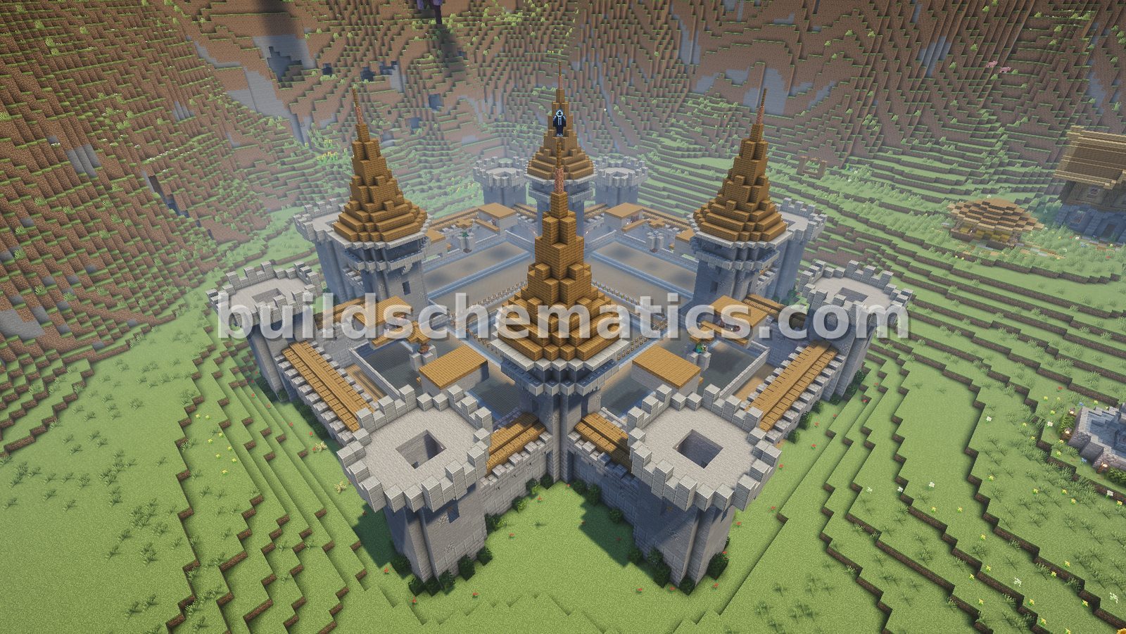 Medieval Castle Iron Farm Decoration — view 4