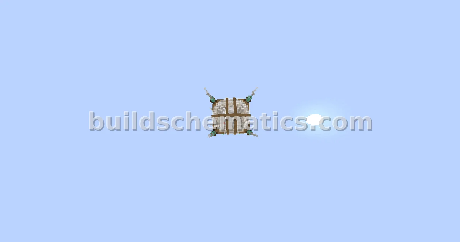 Automated Resin Farm With Decoration — view 2