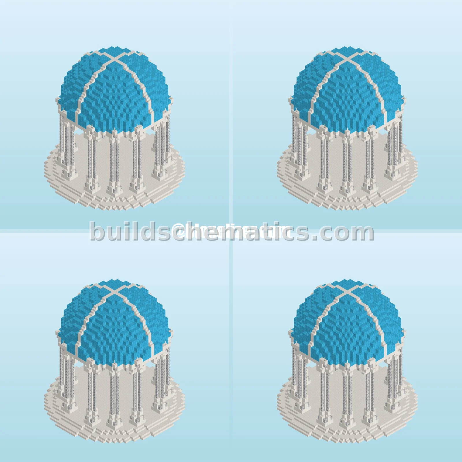 Roman Dome - 4039 Blocks