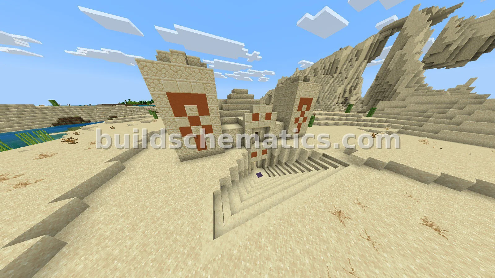 Desert Temple Iron Farm and Trading Hall