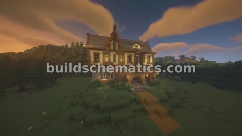 Dirt and Spruce Survival House