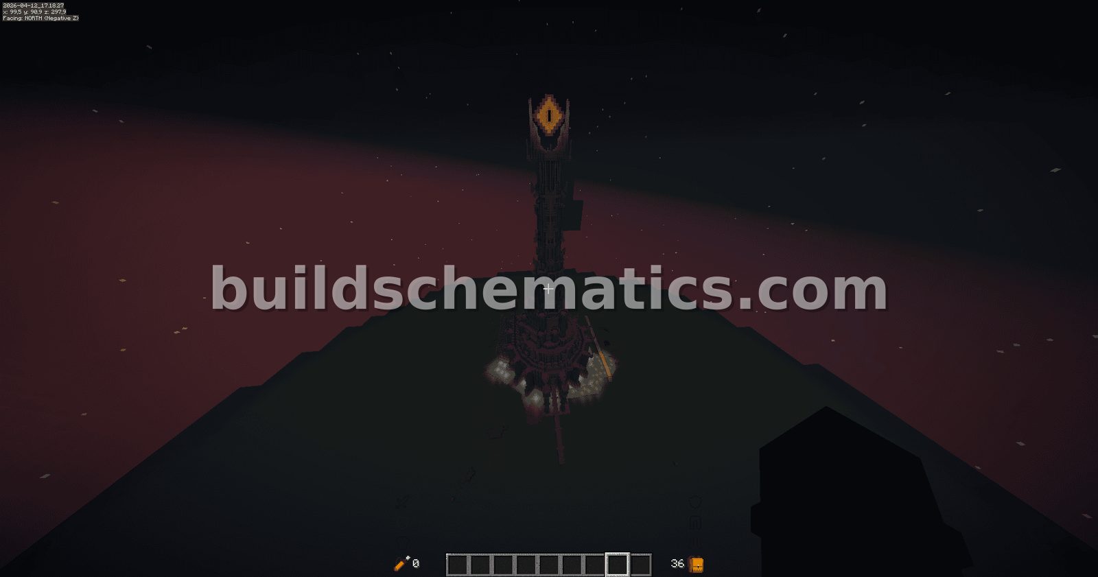 Sauron’s Eye Castle Replica — view 2