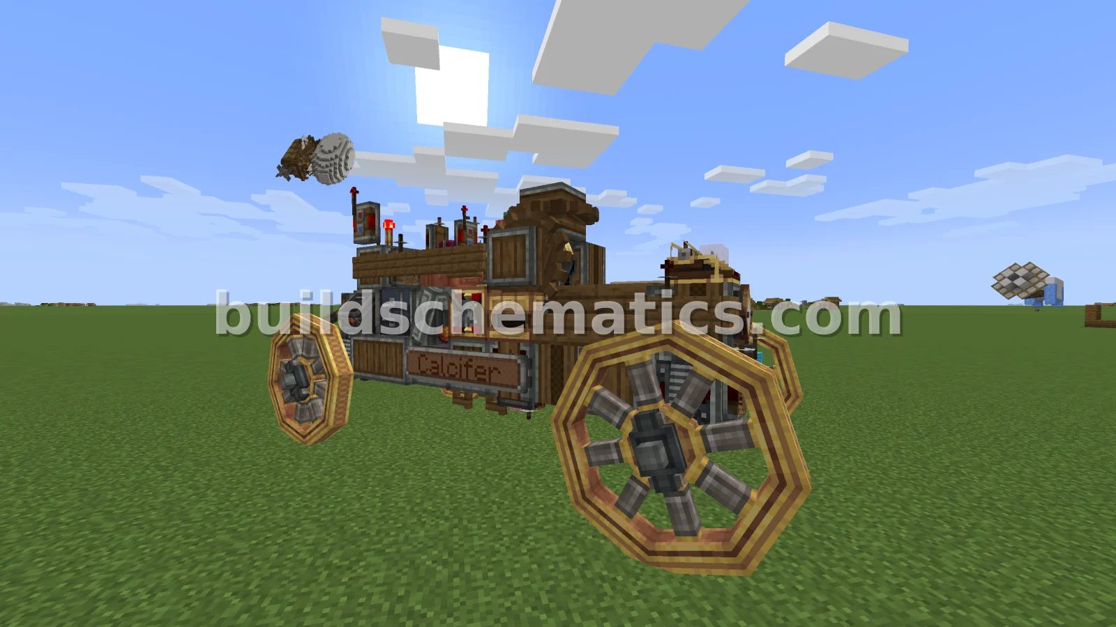 Steam Powered Car Vehicle