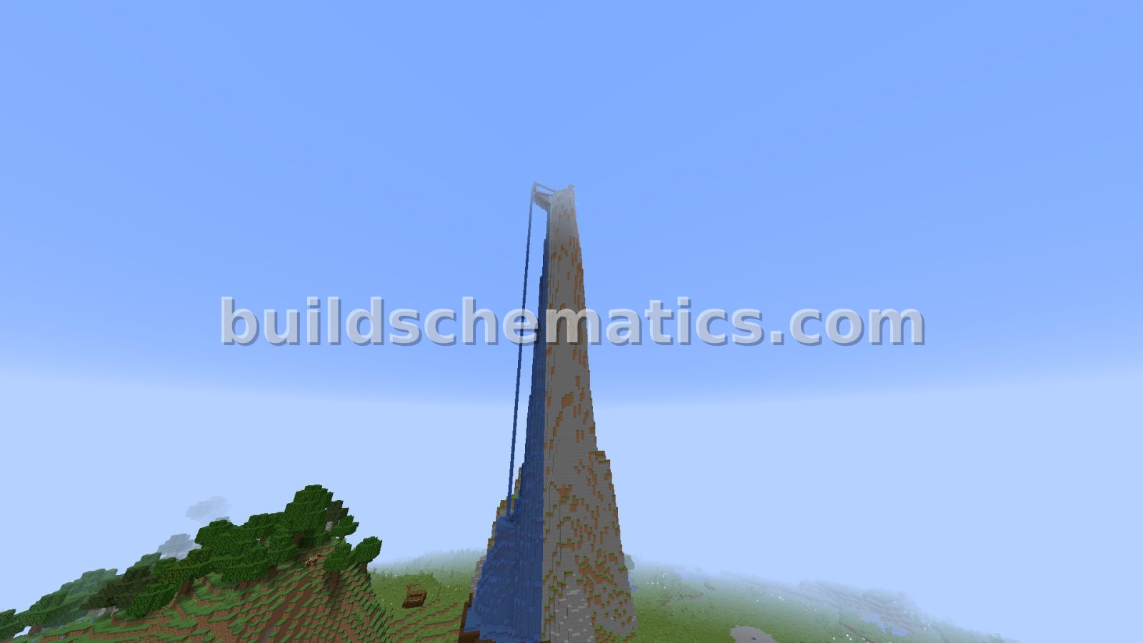 Majestic Mountain Structure — view 3