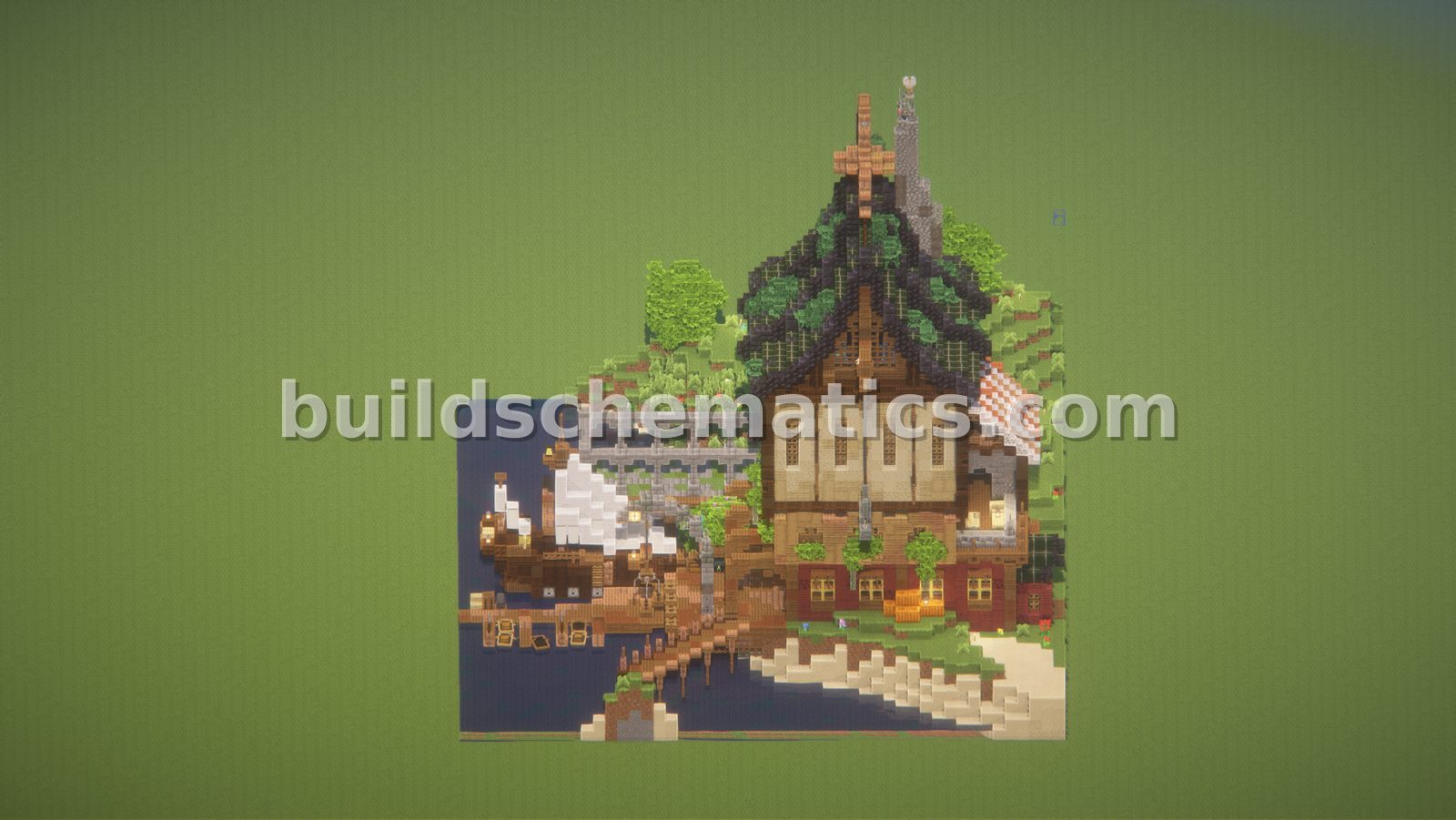Medieval Sugar Cane Farm With Auto Smelter — view 2