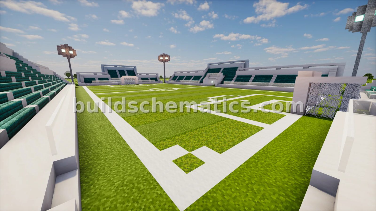 Small Soccer Stadium Build — view 2