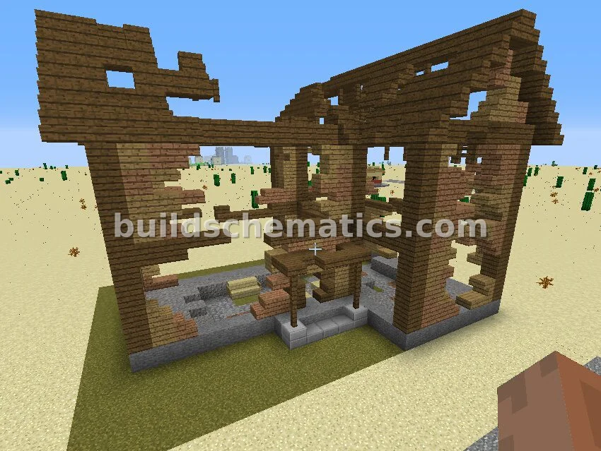 Fallout 3 Ruined House Exterior