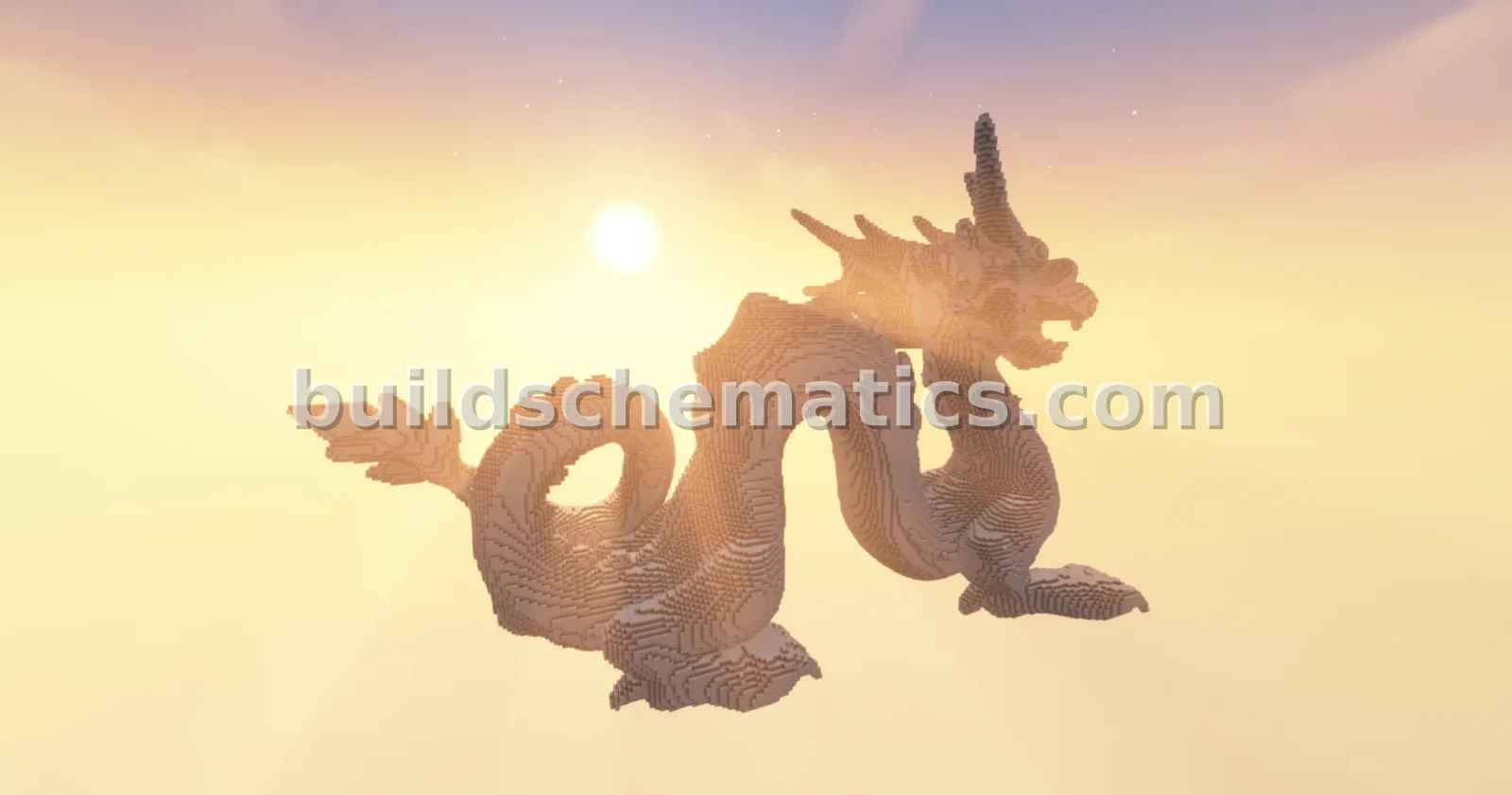 Eastern Dragon Statue — view 4