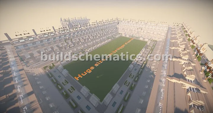 Futuristic Sports Arena No Ground — view 2