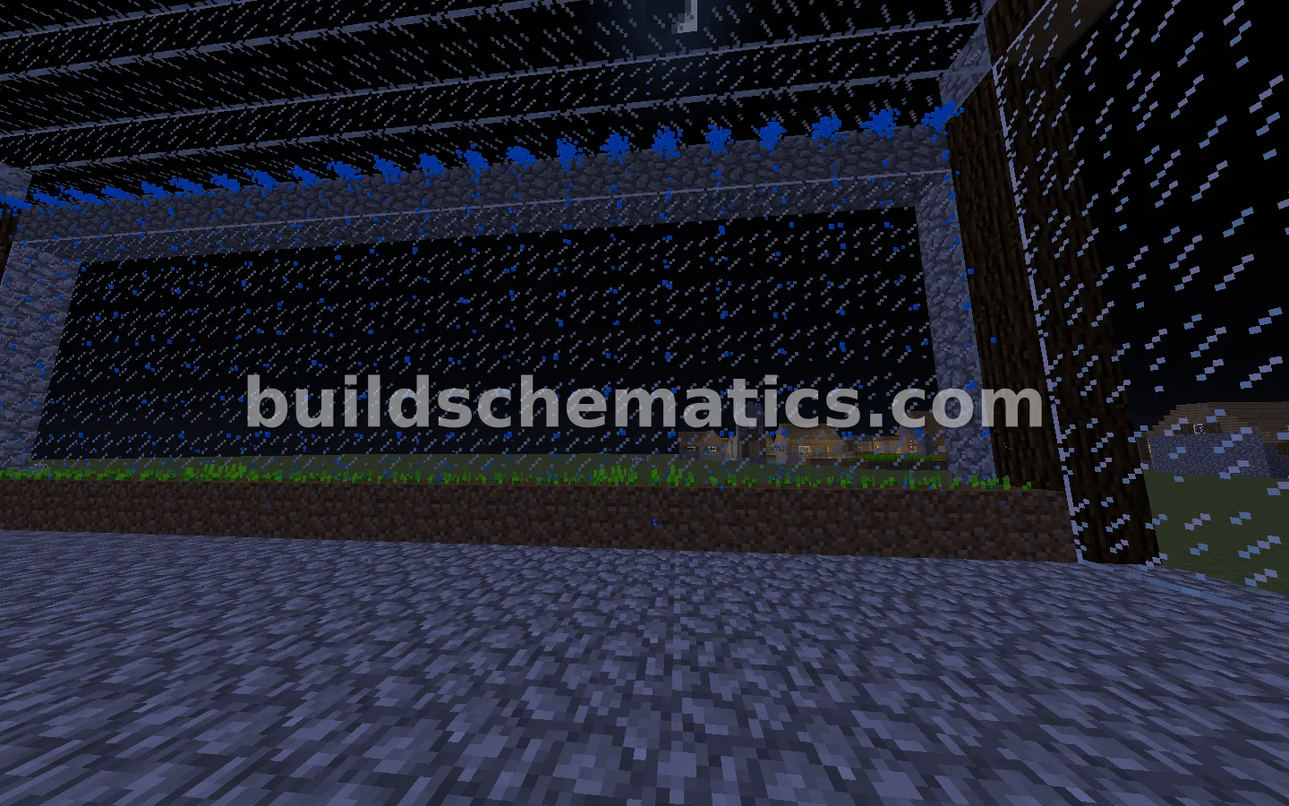 Greenhouse with Sprinkler System
