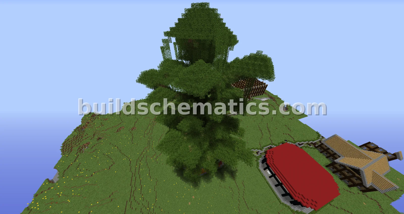 Giant Minecraft Tree — view 2