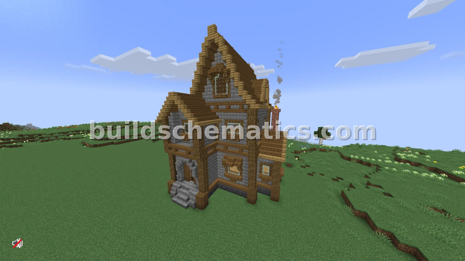 Steampunk House with Working Mechanisms