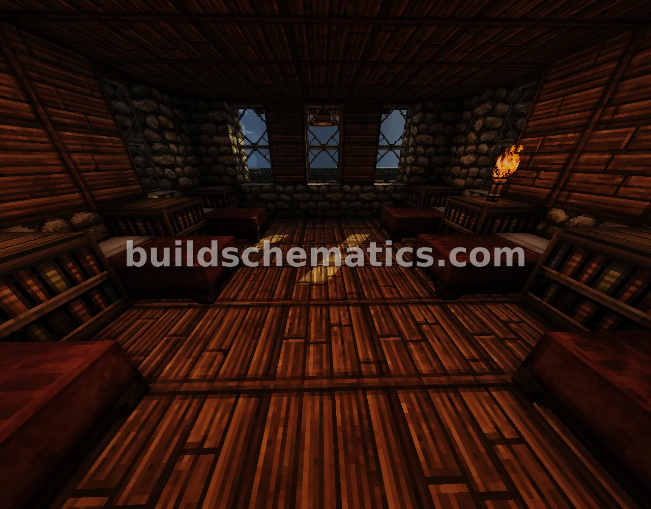 Secondary School Dormitory Structure — view 2