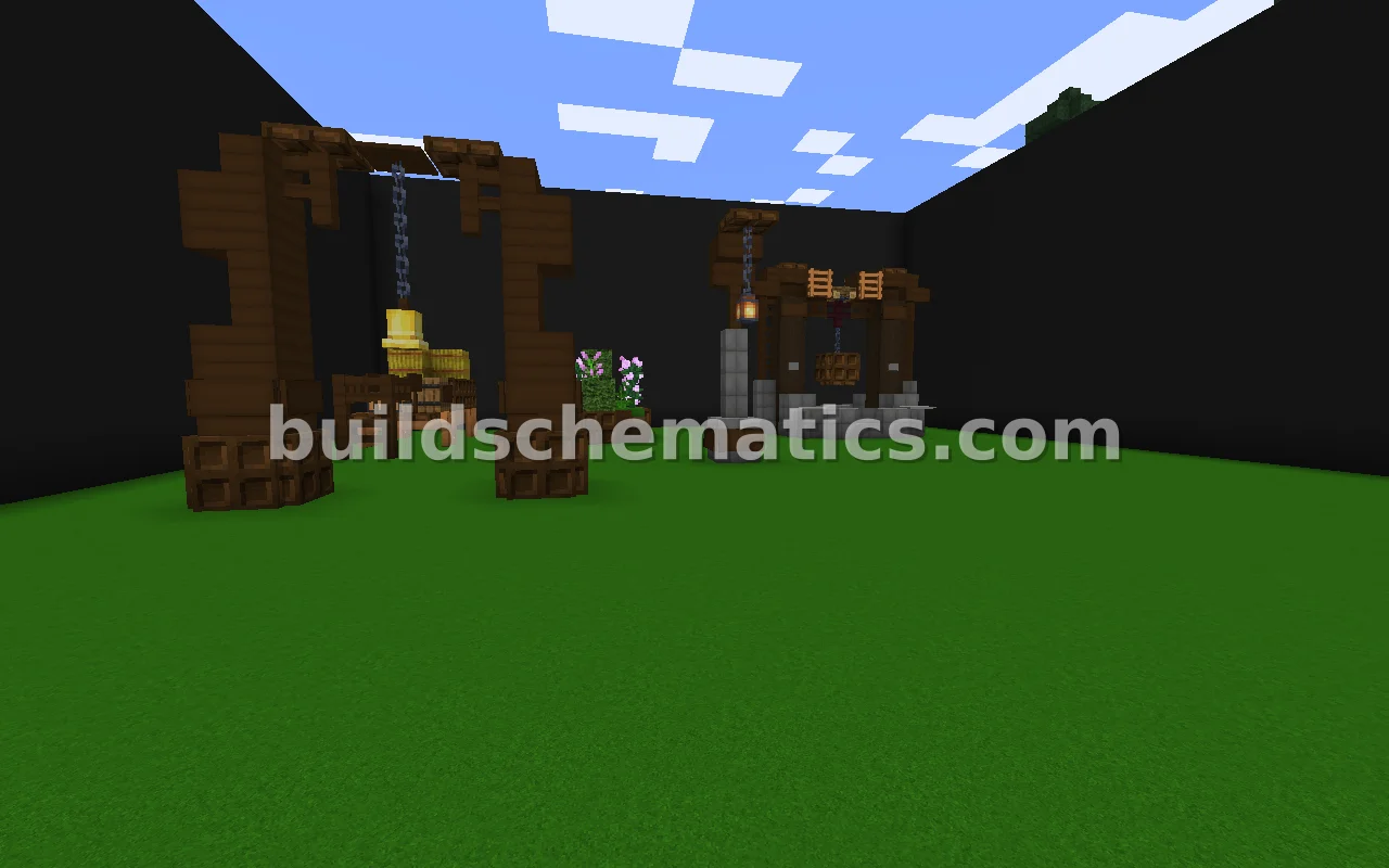 Village Decorations Set