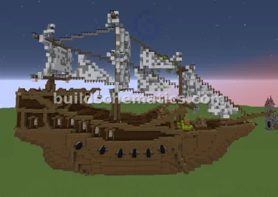 Classic Pirate Ship Build — view 3