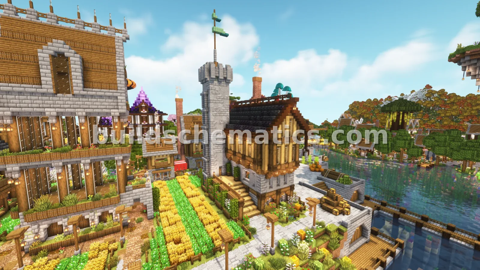 Medieval Survival House Design