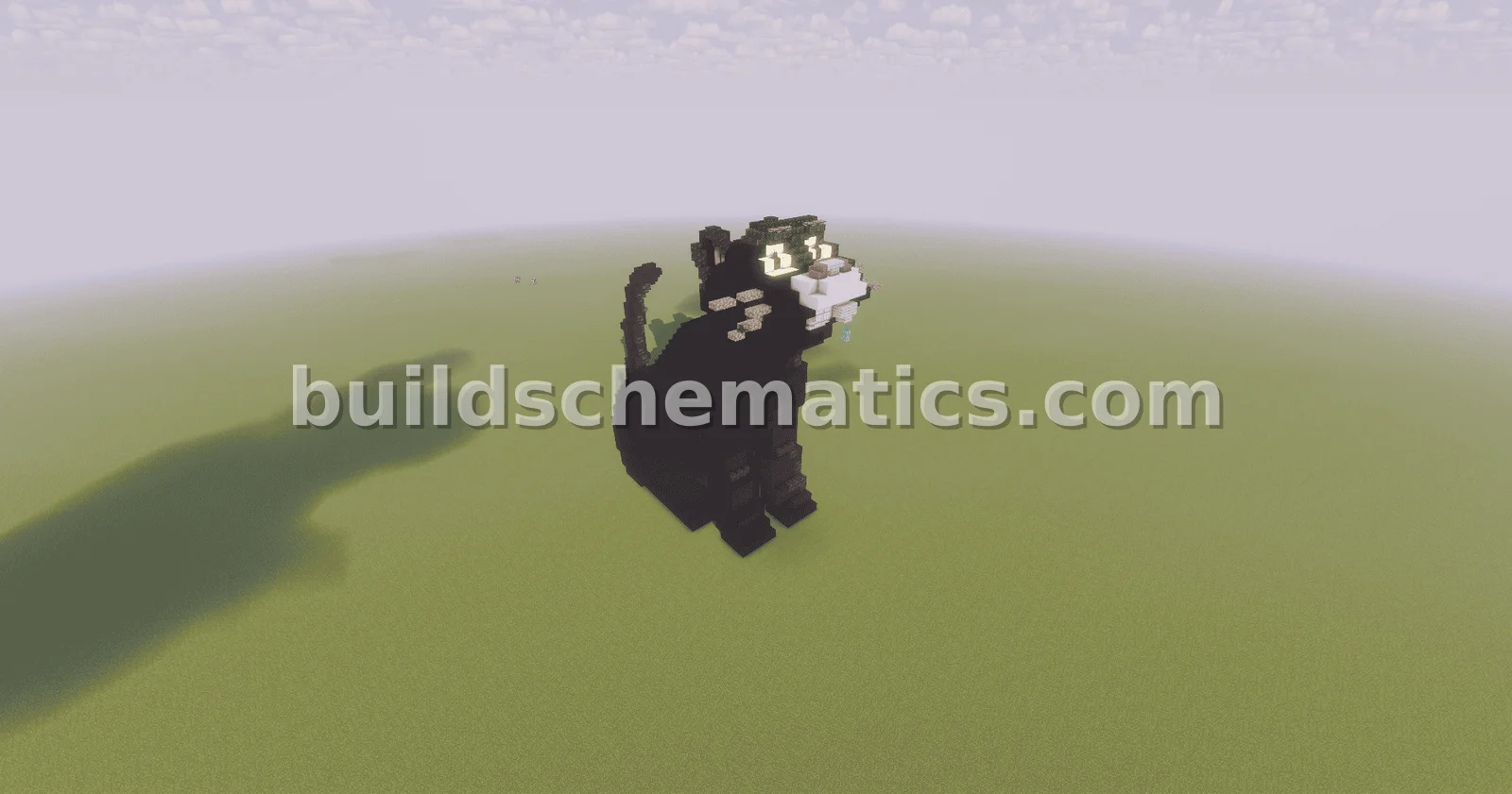 Black Cat Statue — view 3