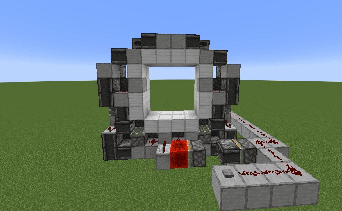 Compact 4×4 Piston Door
