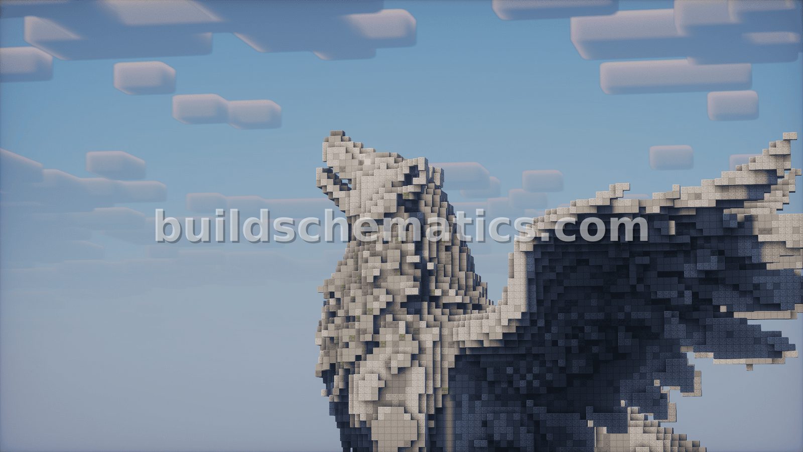 Medieval Wolf Statue — view 3