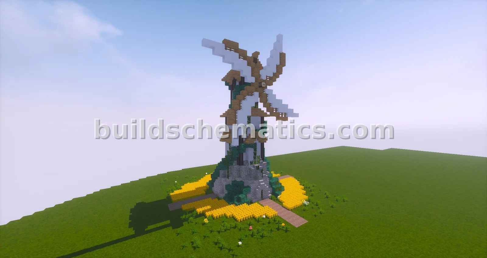 Medieval Windmill Storage House