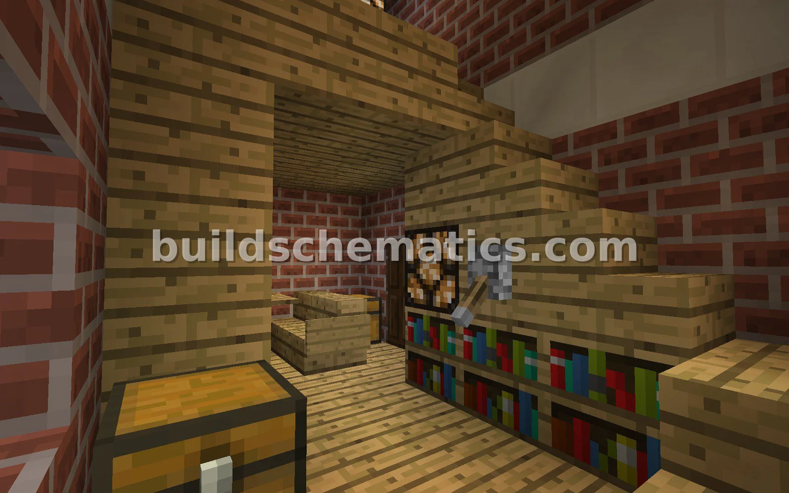 Small Brick and Quartz House — view 2