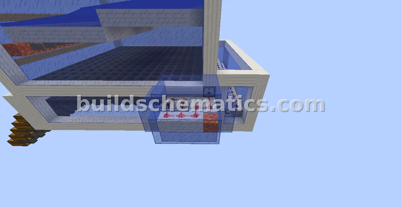 Iron Golem Farm Schematic — view 3