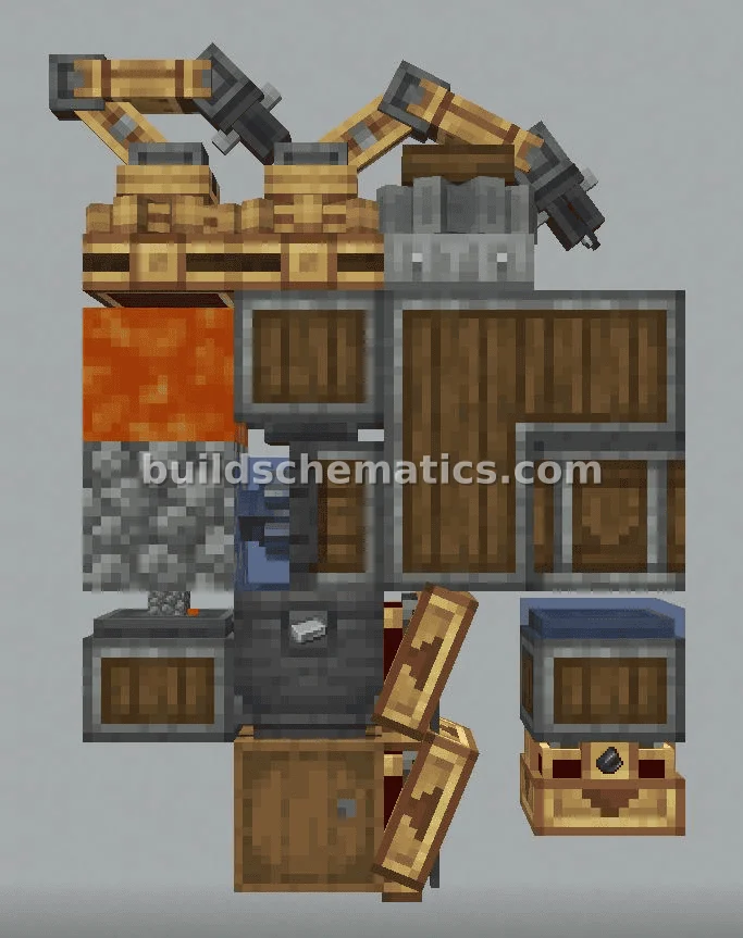 Compact Stackable Iron Farm