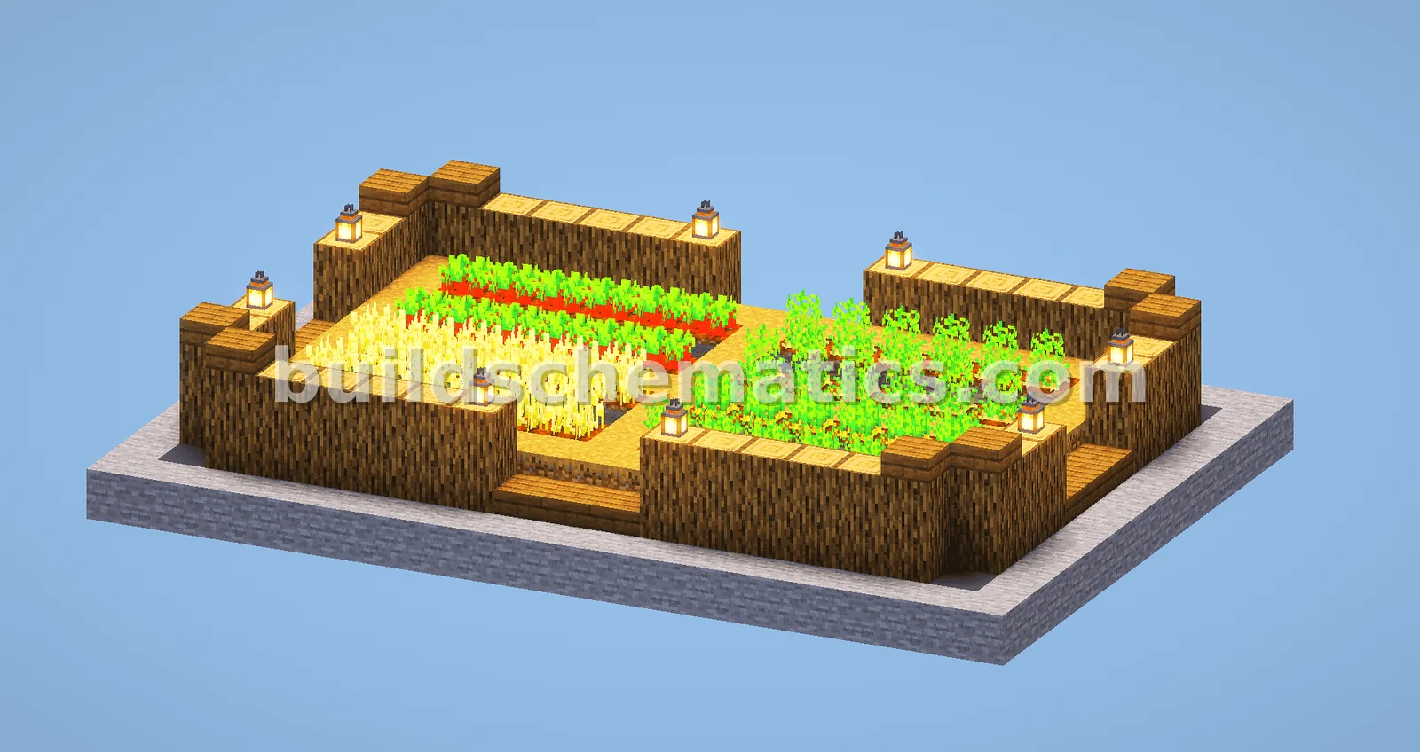 Upgraded Villager Farm Design
