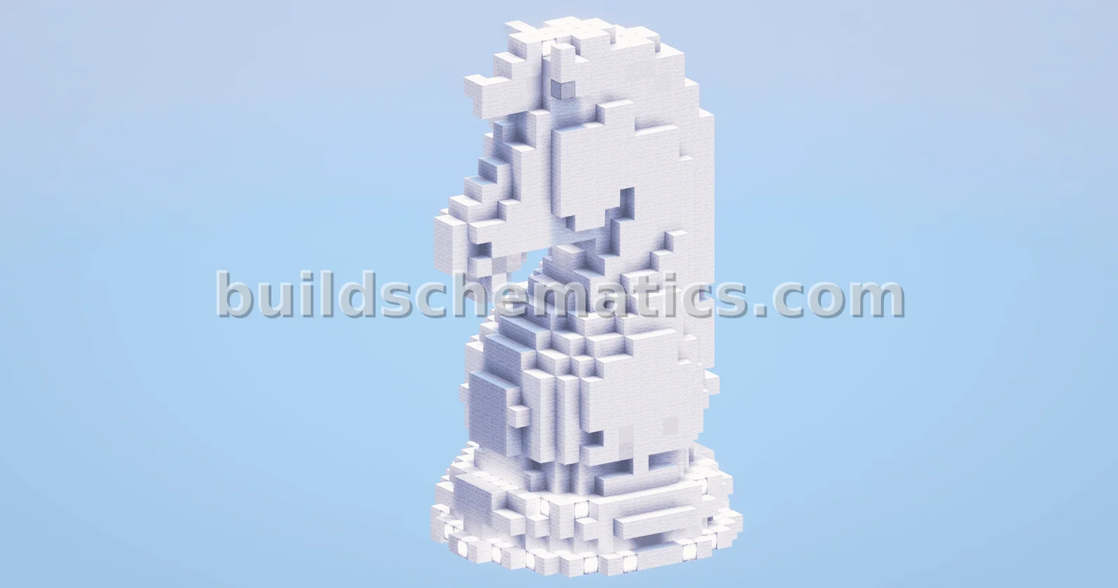 White Knight Statue
