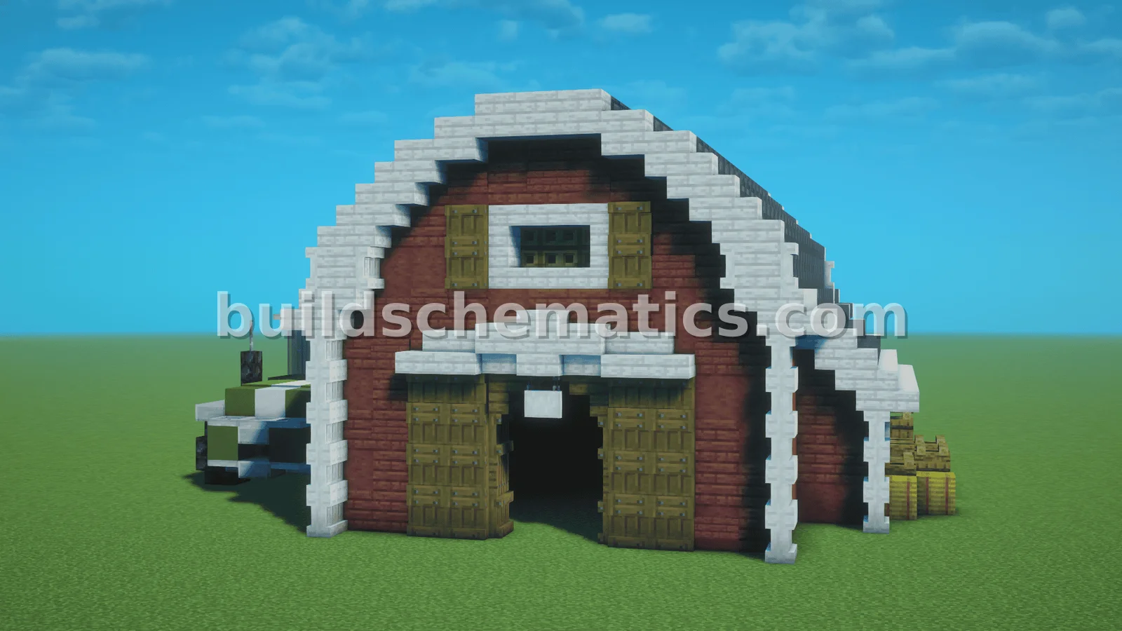 Barn and Tractor Build — view 3