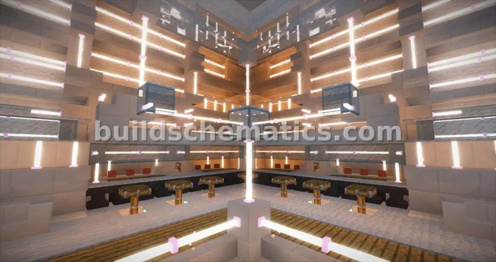 Futuristic Stadium Angle Section — view 3