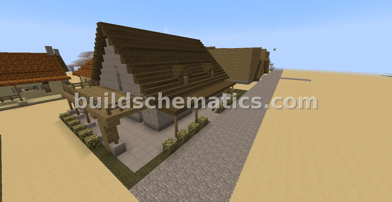 Small Cobblestone House — view 2