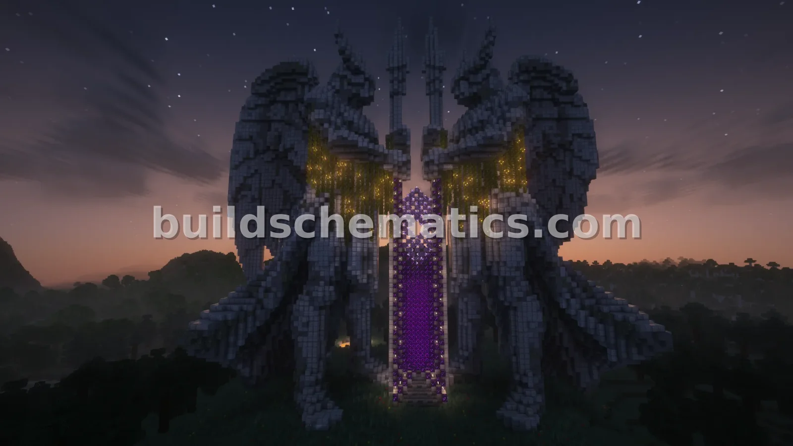 Guardian Nether Portal Statue — view 5