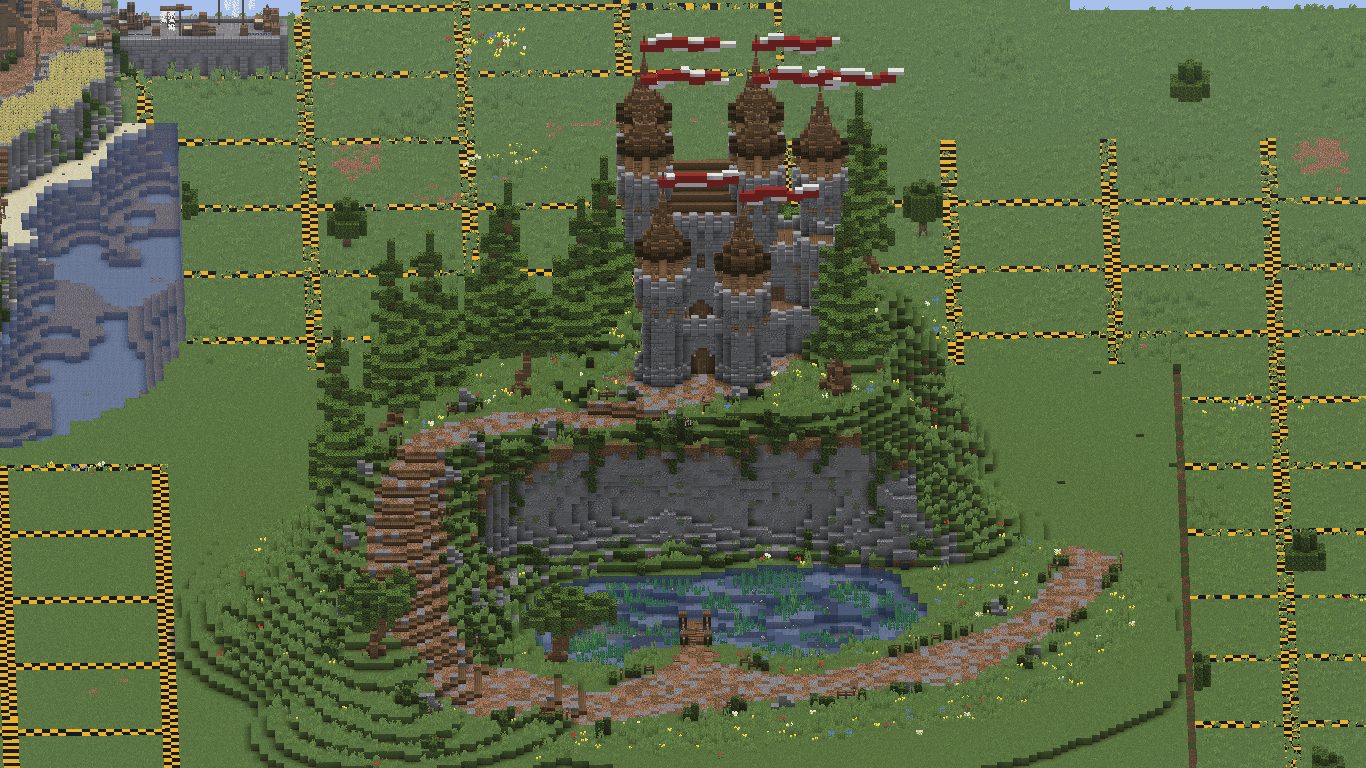 Medieval Fortress With Hidden Lake