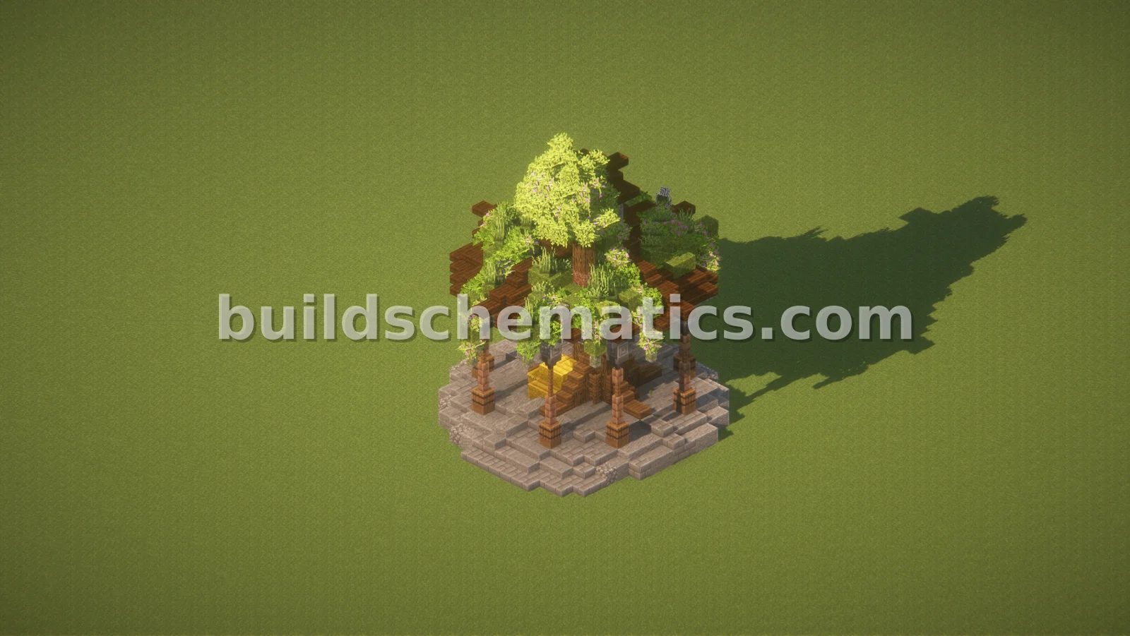 Cozy Rustic Medieval Arbor — view 2