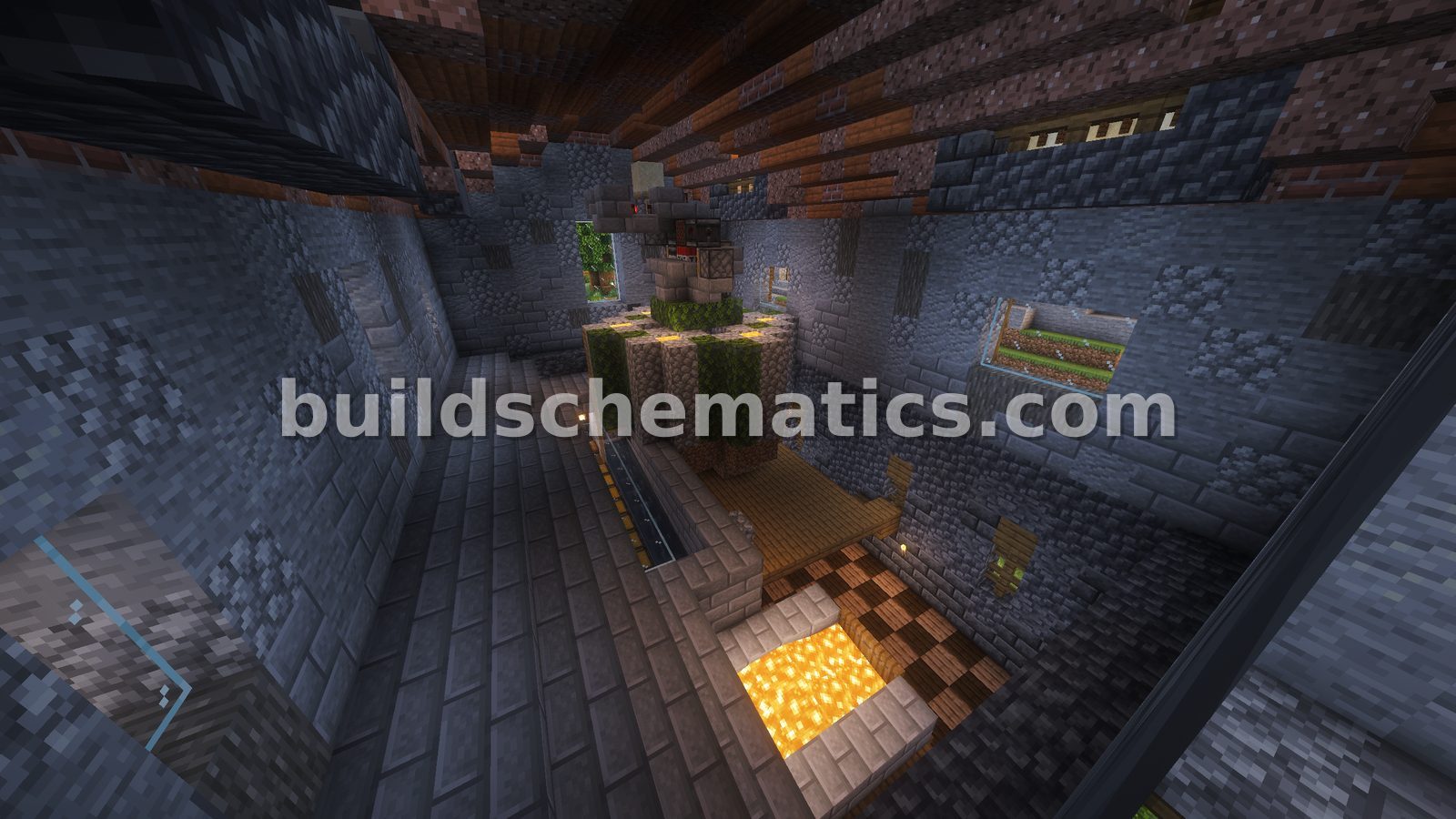 Decorated Stone Farm Build — view 3
