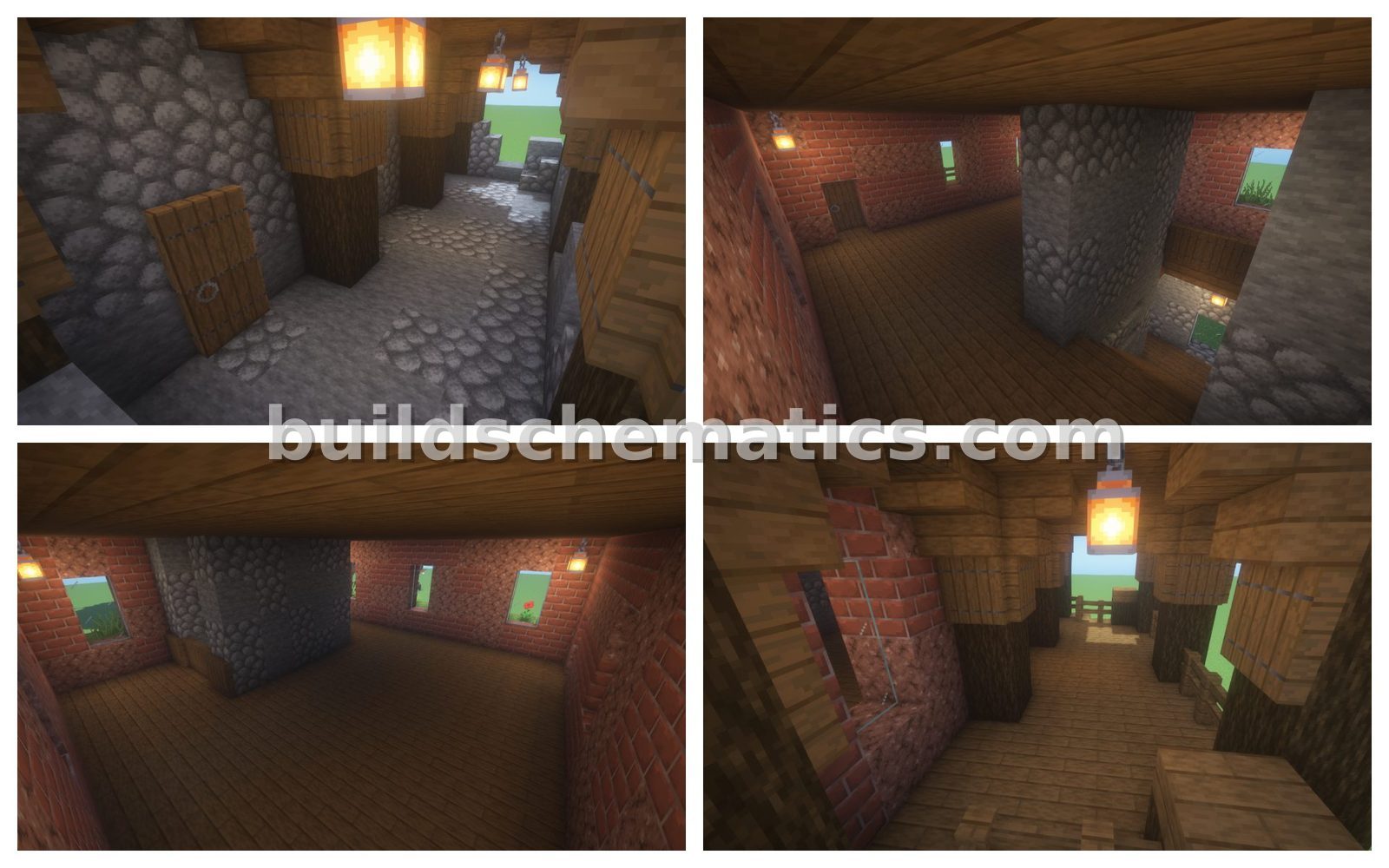 Rustic Granite Brick House — view 4