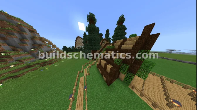 Automated Wooden Roller Coaster — view 2