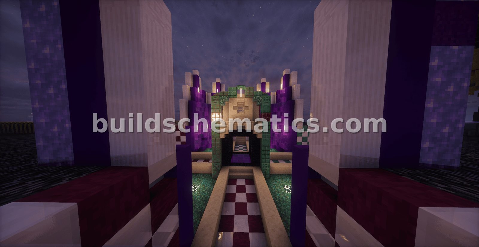 Amethyst Copper Nether Hub