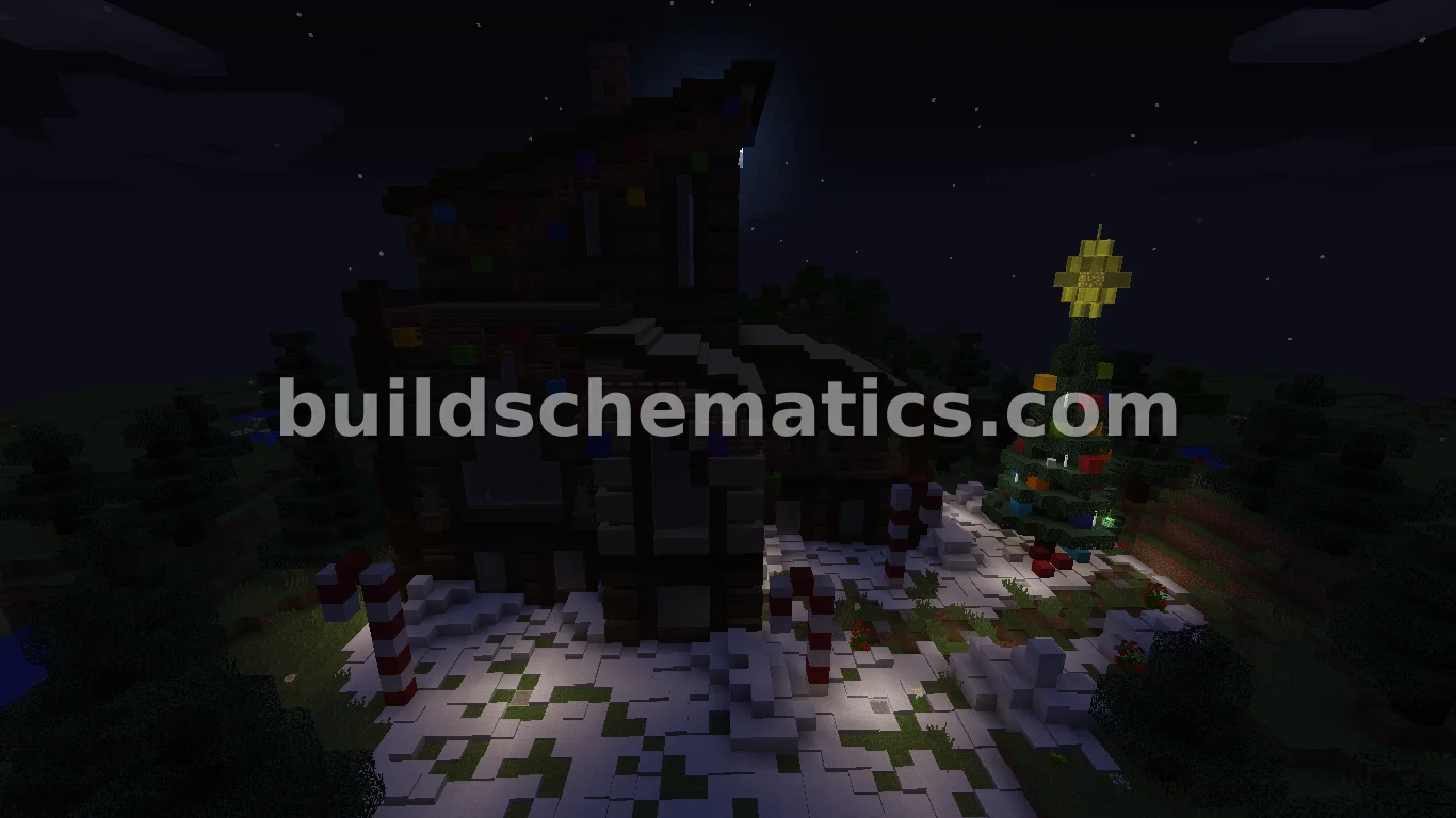 Modern Christmas House — view 4