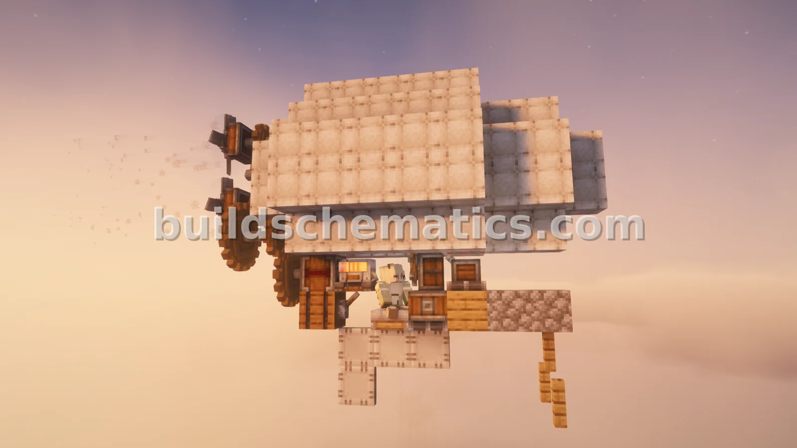 Small Create Airship Schematic