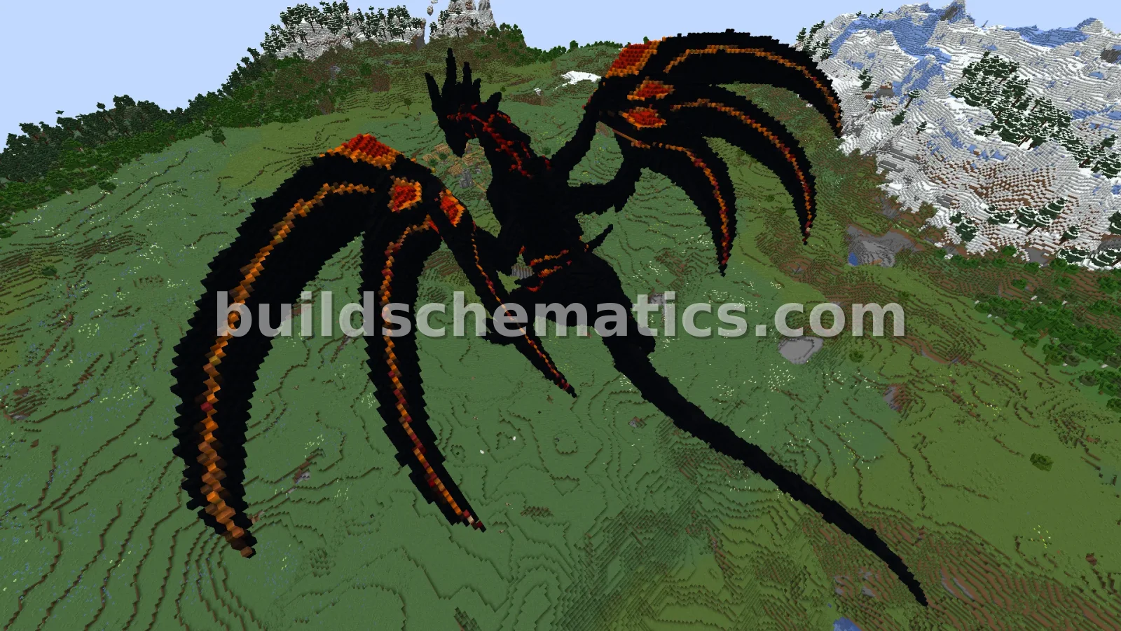 Red-Eyes Dragon Statue Mega Build — view 5