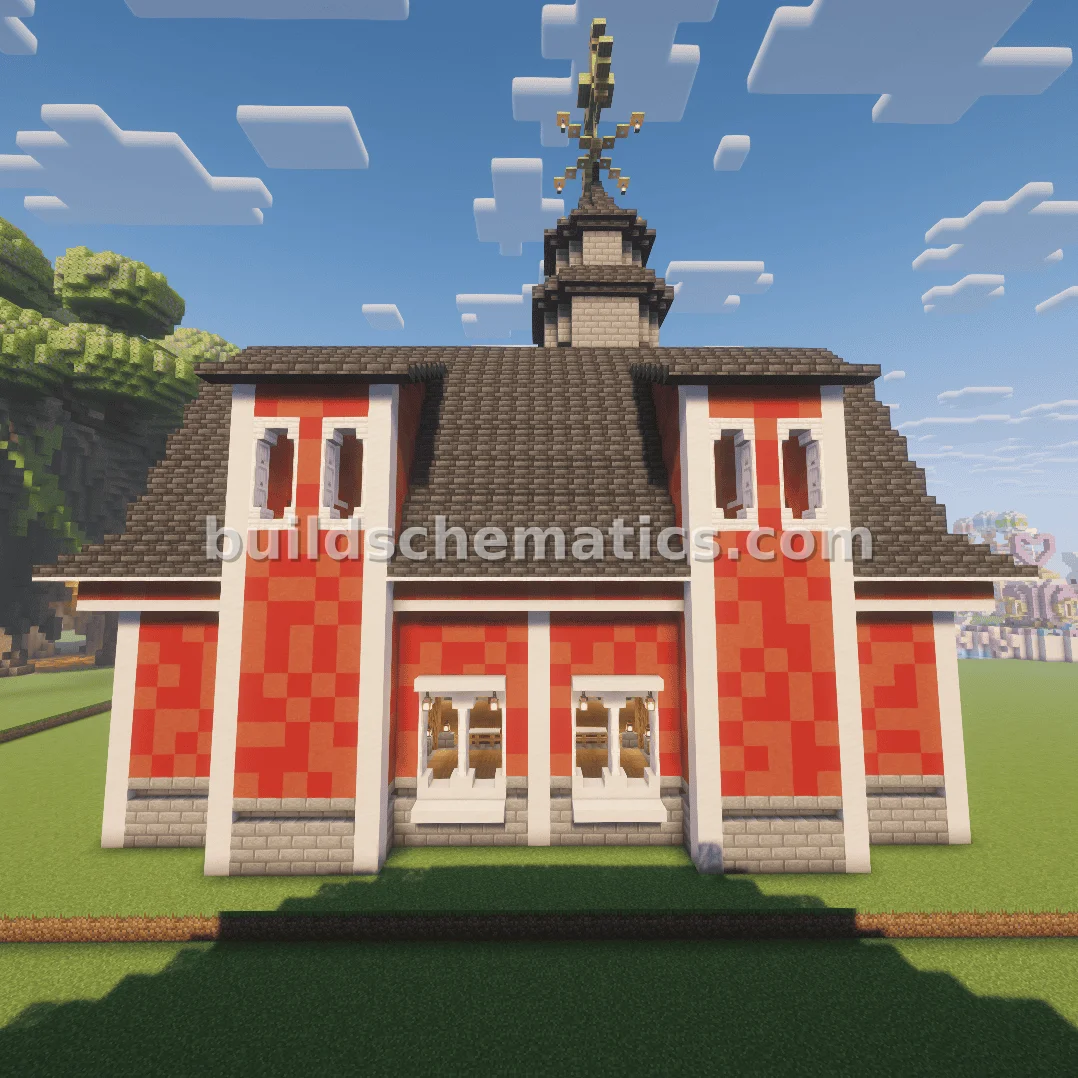 Large Farm Barn With Sniffer Flower Collection — view 3