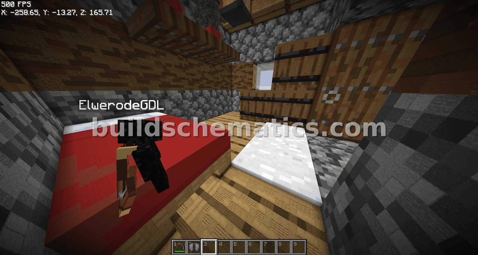 Villager House With Secret Base — view 2