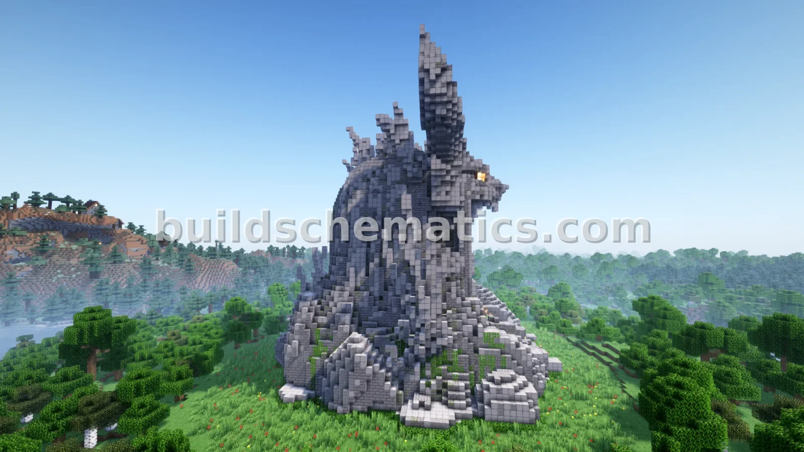 Titan Nether Portal Statue Minecraft — view 2