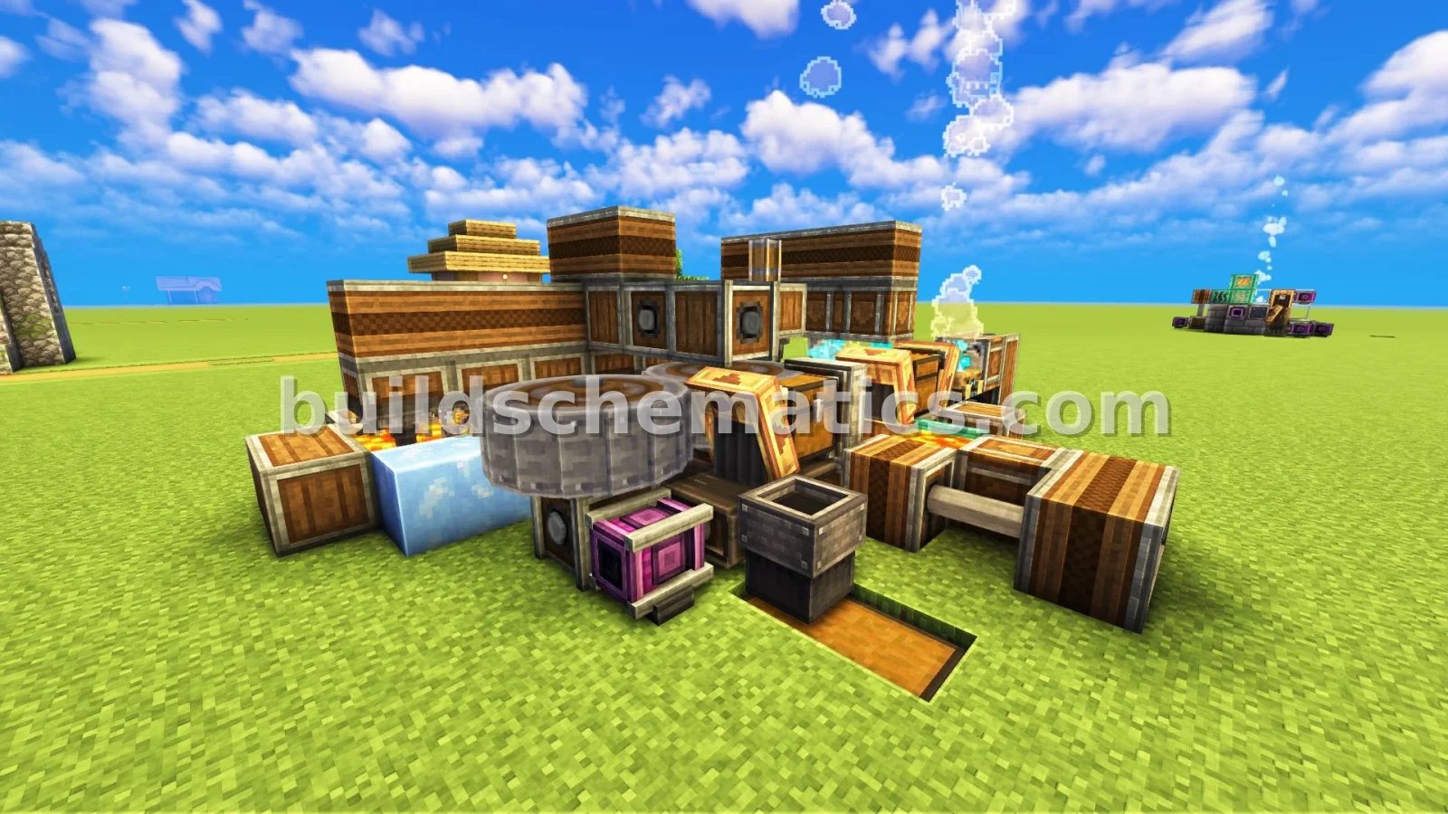 Create Mod Netherite Farm — view 2